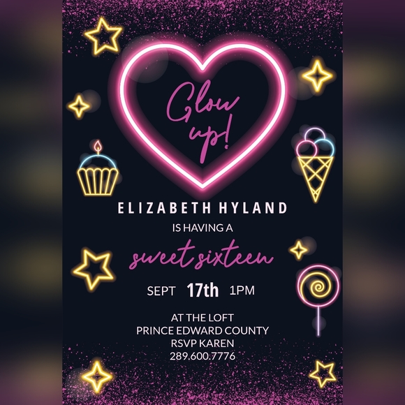 Custom Children's Birthday Party Invitations - Picture 5 of 12